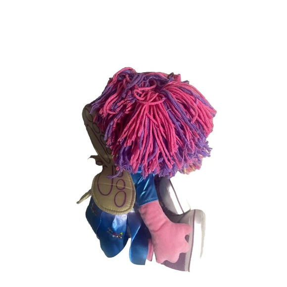 Flower ABBY CADABBY Pink Plush Sesame Street Place 13” Stuffed Toy RARE - Picture 16 of 16